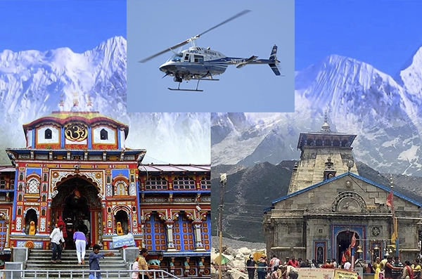 Do Dham Yatra by Helicopter Package Ex. Dehradun